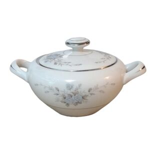 Vintage Empress China Rhapsody Collection Sugar Bowl and Lid